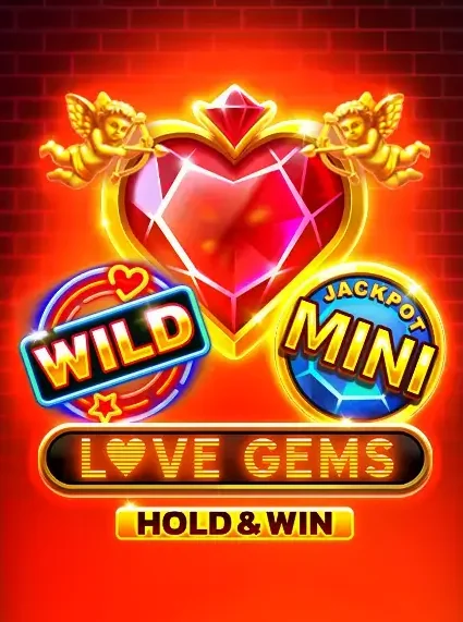 Love Gems Hold And Win Slot online at Villaspin